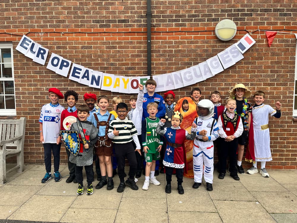 Papplewick boys celebrated European Language Day on 26th September in characteristic style.